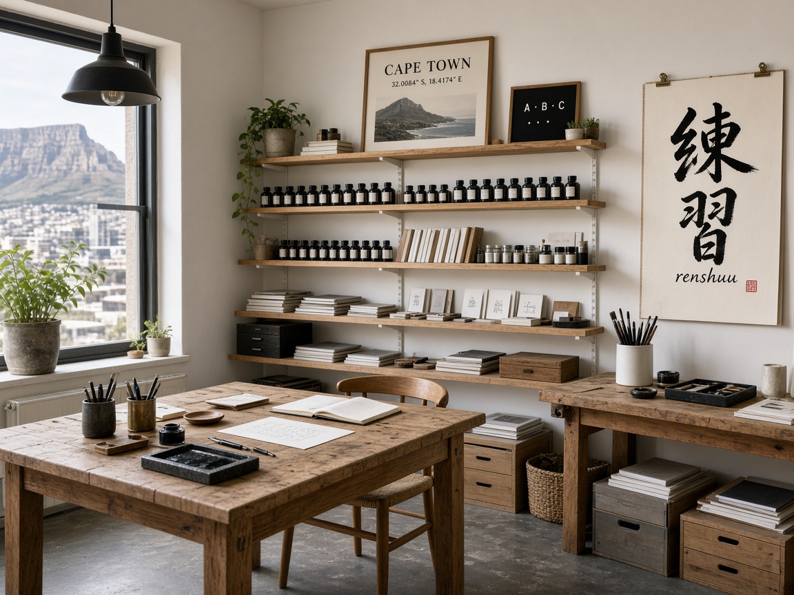 About the Calligraphy / lettering studio studio at Vividdew House